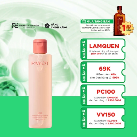 PAYOT RADIANCE BOOSTING TONING LOTION / NƯỚC DƯỠNG CÂN BẰNG DỊU NHẸ