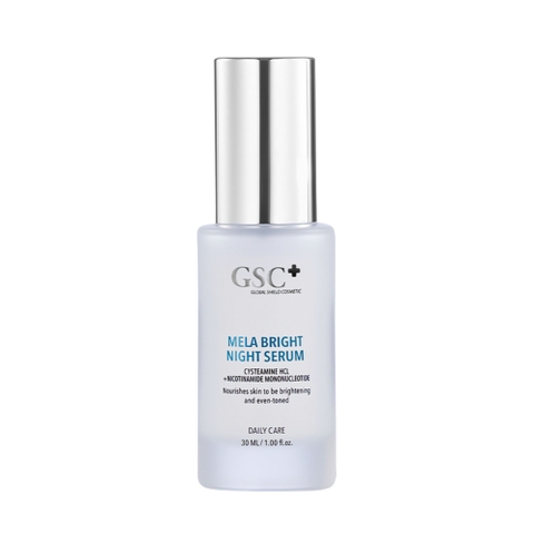 GSC MELA BRIGHT NIGHT SERUM: Tinh Chất Phục Hồi & Dưỡng Sáng, Mờ Nám Chuyên Sâu Ban Đêm