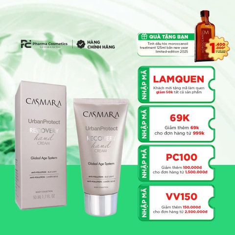 CASMARA RECOVERY HAND CREAM / KEM DƯỠNG BẢO VỆ DA TAY 