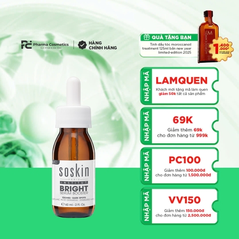 SOSKIN BRIGHT SERUM BOOSTER / SERUM LÀM TRẮNG DA