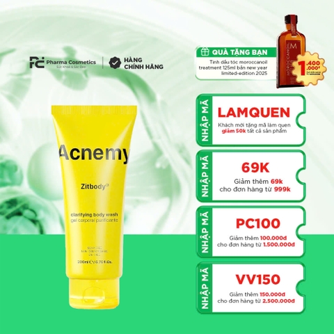 ACNEMY ZITBODY® CLARIFYING BODY WASH / SỮA TẮM CHO DA MỤN BODY 