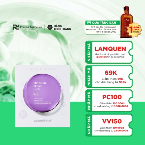 DERMAFIRM SOOTHING REPAIR MASK R4 / MẶT NẠ LÀM DỊU PHỤC HỒI DA