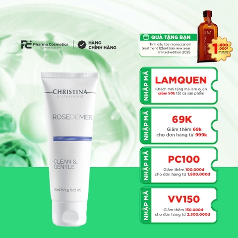 ROSE DE MER CLEAN & GENTLE / GEL LÀM SẠCH, LÀM MỀM VÀ PHỤC HỒI 