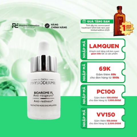 METHODE PHYSIODERMIE BIOAROME FL – ANTI REDNESS / SERUM ĐẶC TRỊ DA MẨN ĐỎ, NGĂN NGỪA VÀ PHỤC HỒI MAO MẠCH YẾU ( 15ML)