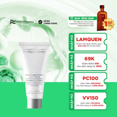 METHODE PHYSIODERMIE SUBLIMATING CREAM / KEM NỀN SIÊU DƯỠNG NGĂN NGỪA LÃO HÓA, ĐỀU MÀU DA THAY THẾ KEM DƯỠNG NGÀY