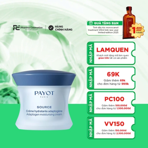 PAYOT CRÈME HYDRATANTE ADAPTOGÈNE ADAPTOGEN MOISTURISING CREAM / KEM DƯỠNG CẤP ẨM VÀ BẢO VỆ DA