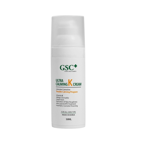 GSC ULTRA CALMING K CREAM: Kem Phục Hồi & Làm Dịu Da Chuyên Sâu - Giải Pháp Cho Làn Da Nhạy Cảm