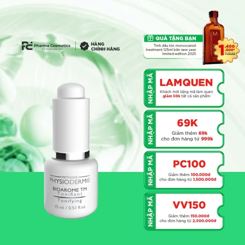 PHYSIODERMIE BIOAROME TM / SERUM NÂNG CƠ, SĂC CHẮC DA, KÍCH HOẠT SẢN SINH COLLAGEN & ELASTIN ( 15ml)