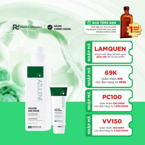 Kem Dưỡng HISTOLAB AZULENE DNA CREAM: Giải Pháp Dịu Da & Phục Hồi Tế Bào Chuyên Sâu