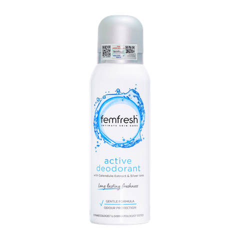 FEMFRESH ACTIVE DEODORANT / XỊT KHỬ MÙI VÀ THƠM MÁT VÙNG KÍN CAO CẤP