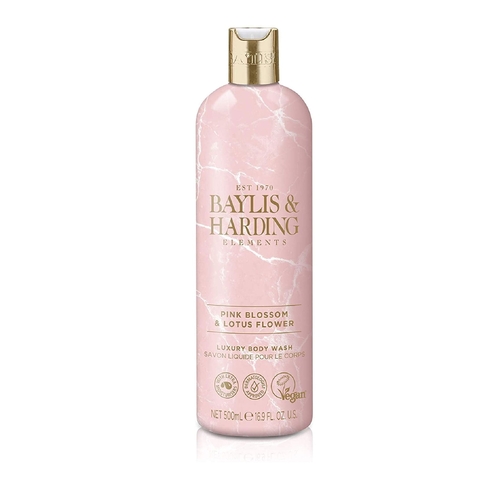 BAYLIS & HARDING PINK BLOSSOM & LOTUS FLOWER / SỮA TẮM DƯỠNG ẨM