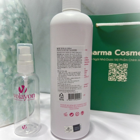 VOLAYON LOTIONIQUE: Toner Dịu Nhẹ Siêu Phục Hồi, Cân Bằng & Tái Tạo Làn Da Khỏe Mạnh