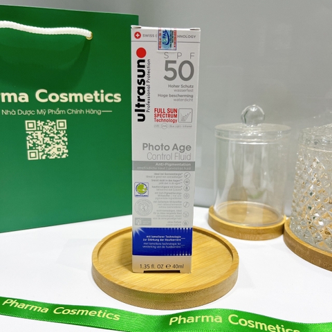 ULTRASUN SPF50+ Photo Age Contro Fluid Anti-Pigmentation/ Kem Chống Nắng Ultrasun Double 4 trong 1 pa +++