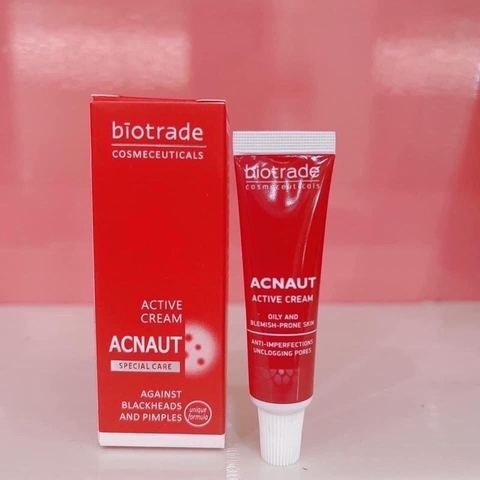 BIOTRADE ACNAUT ACTIVE CREAM OILY AND BLEMISH – PRONE SKIN / KEM TRỊ MỤN HOẠT TÍNH