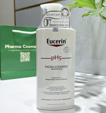 EUCERIN PH5 FACIAL CLEANSER / SỮA RỬA MẶT DÀNH CHO DA NHẠY CẢM