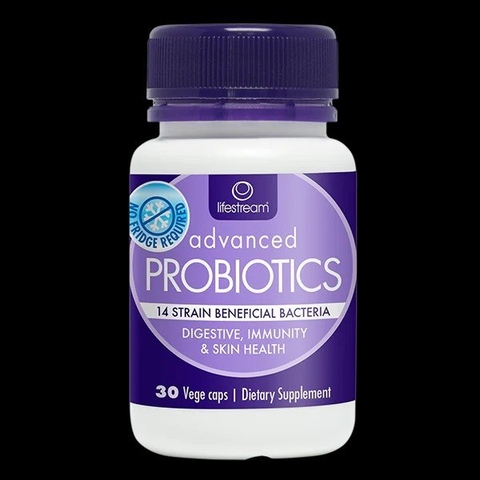 LIFESTREAM ADVANCED PROBIOTICS 14 STRAIN BENEFICIAL BACTERIA / VIÊN UỐNG MEN VI SINH