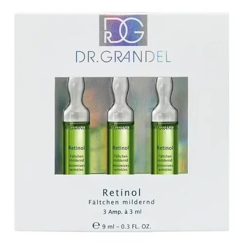 DR.GRANDEL RETINOL / TINH CHẤT TÁI TẠO, CHỐNG LÃO HÓA, LÀM MỜ NẾP NHĂN