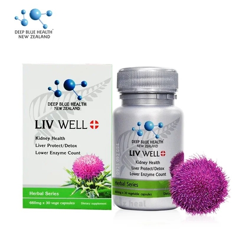 DEEP BLUE HEALTH LIV WELL / VIÊN UỐNG GIẢI ĐỘC GAN