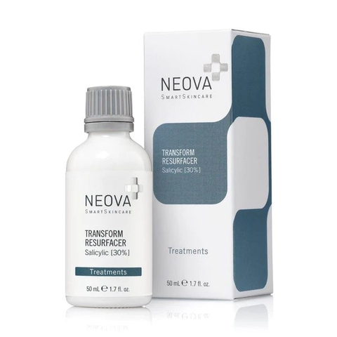 Neova Tranform Resurfacer Salicylic 30% / THAY DA SINH HỌC TRỊ MỤN, CẢI THIỆN KẾT CẤU & MÀU DA VỚI SALICYLIC 30%