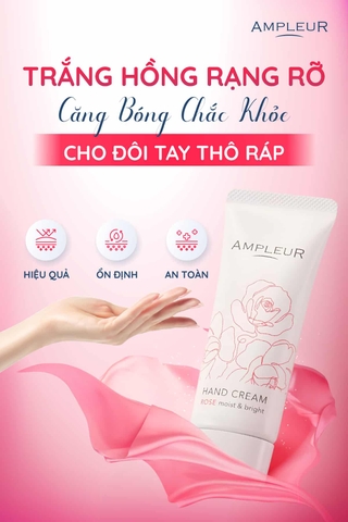 AMPLEUR LUXURY WHITE HAND CREAM / KEM DƯỠNG DA TAY
