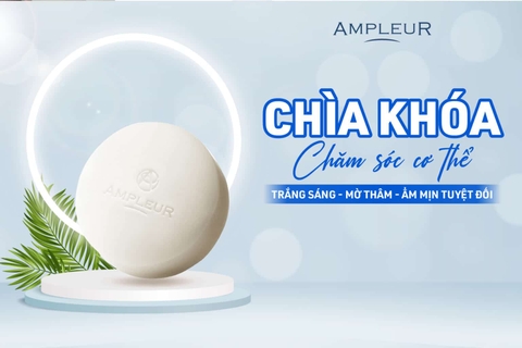 AMPLEUR BRIGHTENING BAR / XÀ PHÒNG TẨY TẾ BÀO CHẾT