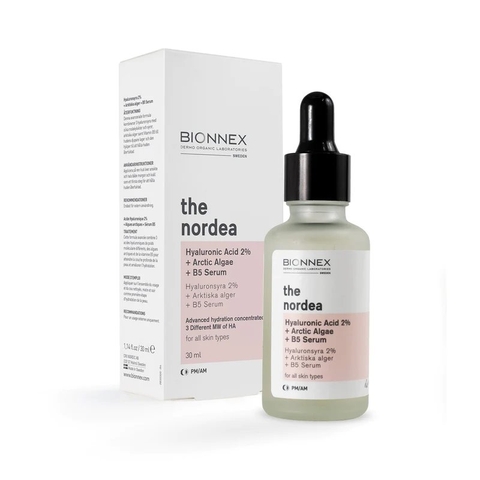 BIONNEX HYALURONIC ACID 2% + ARTIC ALGAE + B5 SERUM / TINH CHẤT SIÊU PHỤC HỒI DÀNH CHO DA TỔN THƯƠNG