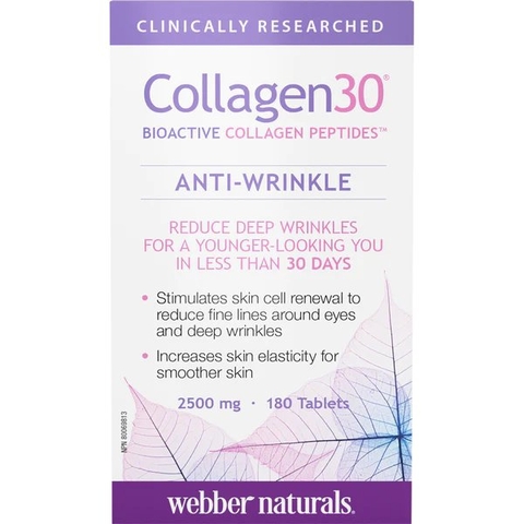 WEBBER NATURALS COLLAGEN PEPTIDE / VIÊN NÉN HOẠT TÍNH SINH HỌC CHỐNG LÃO HÓA