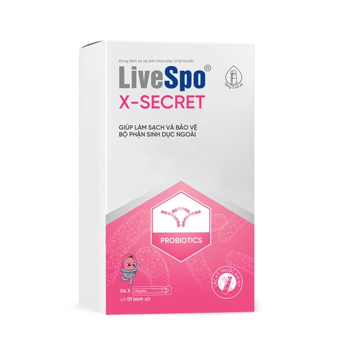 LIVESPO XSECRET / XỊT PHỤ KHOA