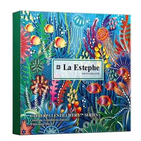 LA ESTEPHE CAULERPA LENTILLIFERA INTENSE WHITENING MASK / MẶT NẠ RONG NHO HỖ TRỢ TĂNG CƯỜNG TRẮNG SÁNG SÂU ( BẢN GIỚI HẠN)