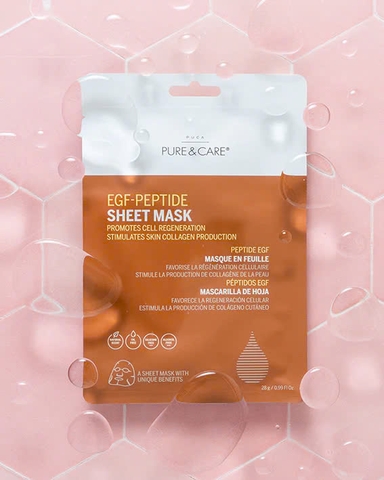 PURE & CARE EGF SHEET MASK / MẶT NẠ TÁI TẠO LÀN DA BỊ TỔN THƯƠNG