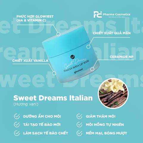 SWEET DREAMS ITALIAN / KEM DƯỠNG Ủ MÔI ( HƯƠNG VANI) 