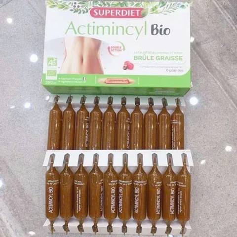 SUPERDIET ACTIMINCYL BIO / UỐNG HỖ TRỢ THẢI ĐỘC, ĐỐT MỠ HỮU CƠ 