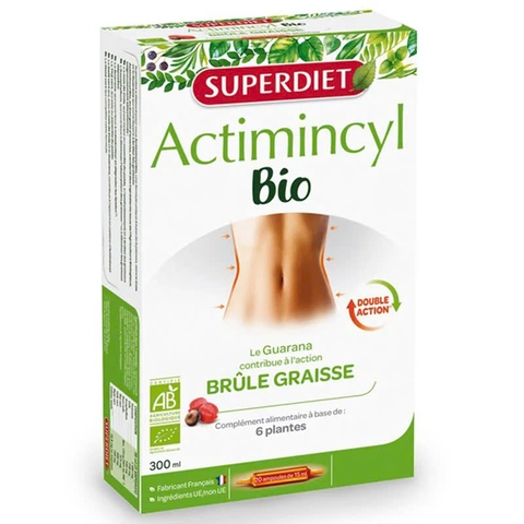 SUPERDIET ACTIMINCYL BIO / UỐNG HỖ TRỢ THẢI ĐỘC, ĐỐT MỠ HỮU CƠ 