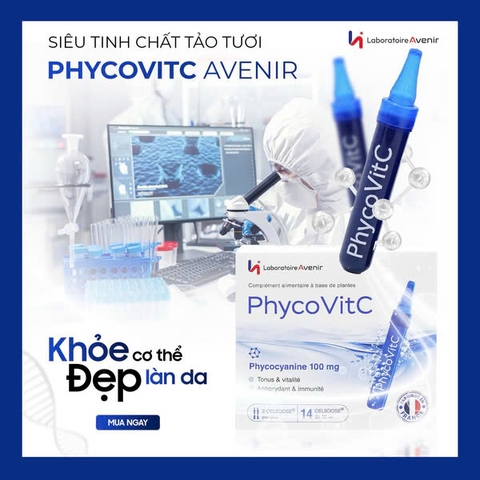 Laboratoire Avenir  PHYCOVITC / SIÊU TINH CHẤT TẢO TƯƠI 