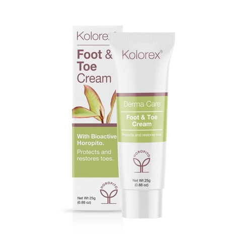 KOROREX DERMA CARE FOOT & TOE CREAM / KEM THOA TRỊ NẤM MÓNG TAY, CHÂN 