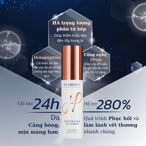 HYDRINITY RESTORATIVE HA SERUM / TINH CHẤT PHỤC HỒI DA 