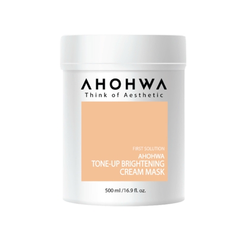 AHOHWA TONE-UP BRIGHTENING CREAM MASK / MẶT NẠ Ủ NHẢ NẮNG, SÁNG DA VÀ ĐỀU MÀU DA