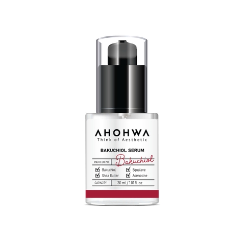 AHOHWA BAKUCHIOL SERUM / TINH CHẤT TÁI TẠO TRẺ HOÁ, GIẢM NHĂN 