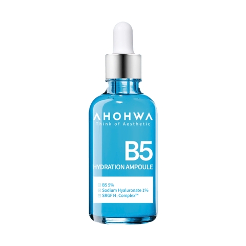 AHOHWA HYDRATION AMPOULE B5 / TINH CHẤT B5 CẤP ẨM VÀ PHỤC HỒI DA 