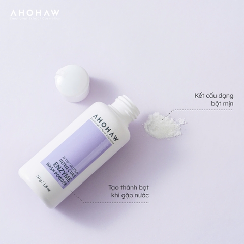 AHOHAW INTEN CURE ENZYME WASH POWDER / BỘT TẨY DA CHẾT SINH HỌC ENZYME 