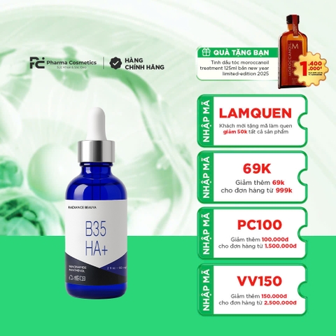 RADIANCE BEAUVA B35 HA+ / SERUM PHỤC HỒI HA PHÂN TỬ NHỎ 