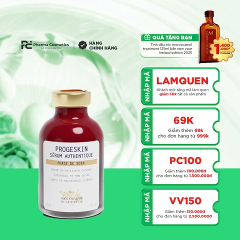 BIOLOGIQUE RECHERCHE PROGESKIN SERUM AUTHENTIQUE / TINH CHẤT CHỐNG LÃO HÓA MẠNH MẼ 