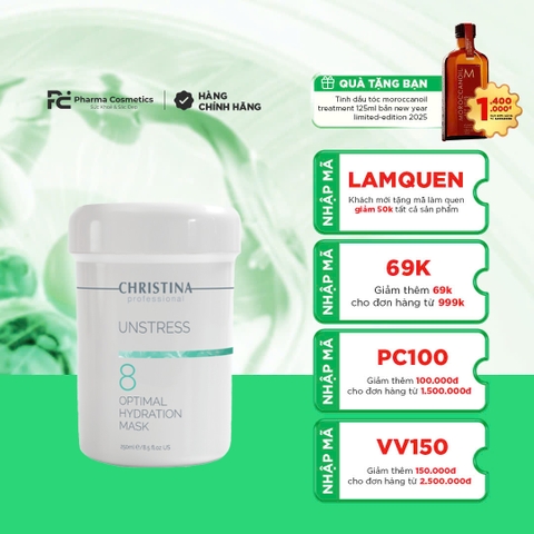 UNSTRESS 8 OPTIMAL HYDRATION MASK / MẶT NẠ GIẢM STRESS, PHỤC HỒI, TRẺ HOÁ DA