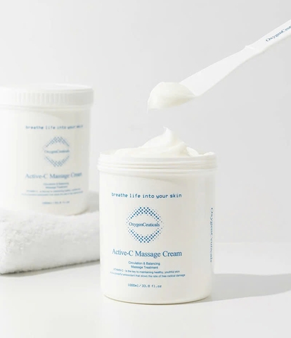 OXYGENCEUTICALS Active-C Massage Cream: Nâng Cơ, Trẻ Hóa & Thư Giãn Làn Da Chuyên Sâu
