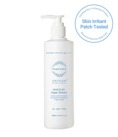OXYGENCEUTICALS MOISTURE AQUA SERUM: Tinh Chất Cấp Ẩm Chuyên Sâu, Phục Hồi Sức Sống Cho Làn Da Khô & Thiếu Nước