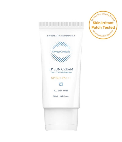OXYGENCEUTICALS TP SUN CREAM: Kem Chống Nắng Phổ Rộng Bảo Vệ Toàn Diện & Dưỡng Ẩm Cho Làn Da Sáng Khỏe