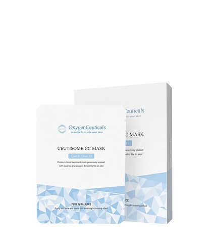 OXYGENCEUTICALS CEUTISOME CC MASK: Mặt Nạ Giải Pháp Làm Dịu & Làm Sáng Da Tức Thì