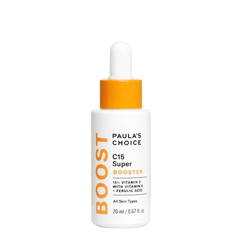 Paula’s Choice C15 Super Booster: Tinh Chất Sáng Da, Mờ Thâm Nám & Cải Thiện Nếp Nhăn Với 15% Vitamin C