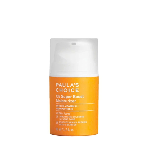 PAULA'S CHOICE C5 SUPER BOOST MOISTURIZER: Kem Dưỡng Ẩm Vitamin C 5% – Sáng Da, Mịn Màng & Tăng Cường Collagen