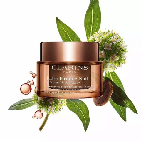CLARINS EXTRA-FIRMING NIGHT CREAM: Kem Dưỡng Tái Tạo & Nâng Cơ Làn Da Khi Bạn Ngủ
